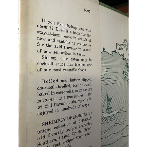Shrimply Delicious by Eva Jean Schulz (Yates Printing, 1962, Hardcover) - Picture 3 of 7